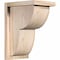 Ekena Millwork Crestline Smooth Corbel w/Backplate, Douglas Fir, 7 1/2"W x 10"D x 14"H COR08X10X14CRE01SDF - alternate 1